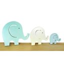 Ver imagem 1 de Objeto Decorativo Trio de Elefantes Linha Soft