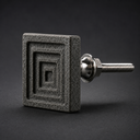 Ver imagem 3 de Puxador Decorativo Móveis Gaveta Cômoda Quadrado Concreto Claro