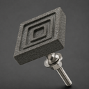 Ver mais imagens de Puxador Decorativo Móveis Gaveta Cômoda Quadrado Concreto Claro