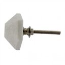 Ver imagem 2 de Puxador para Porta de Mármore e Metal 4cmx8cm Vênus Victrix