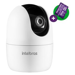Câmera Wi-Fi Inteligente 360° Com Alarme e Armazenamento em Nuvem + Cartão de Memória 32 GB iM4 - 1 Câmera Wi-Fi Inteligente 360° Com Alarme e Armazenamento em Nuvem + Cartão de Memória 32 GB iM4 - 1