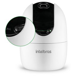 Câmera Wi-Fi Inteligente 360° Com Alarme e Armazenamento em Nuvem + Cartão de Memória 32 GB iM4 - 3 Câmera Wi-Fi Inteligente 360° Com Alarme e Armazenamento em Nuvem + Cartão de Memória 32 GB iM4 - 3