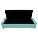 Ver imagem 6 de Calçadeira Baú Casal Everest P02 140cm para Cama Box Suede - Doce Sonho Móveis Azul Tiffany