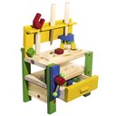 Ver imagem 1 de Brinquedo de Madeira Mesa Bancada de Ferramentas Infantil