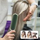 Ver imagem 4 de Escova Alisadora Cabelo 3 em 1 Cerâmico Seca Alisa Hidrata