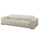 Ver imagem 6 de Sofá Decorativo Barbosa 5 Lugares Sala de Estar 290cm Reclinável e Retrátil Couro Off White G88 - Gr