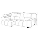 Ver imagem 4 de Sofá Decorativo Barbosa 5 Lugares Sala de Estar 290cm Reclinável e Retrátil Couro Off White G88 - Gr