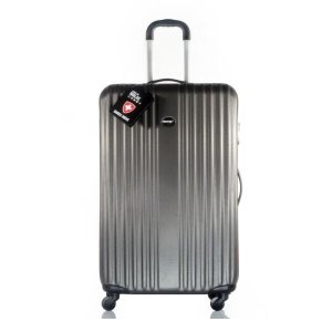 Mala de Viagem Grande Zurique 4 Rodas Swiss Move Cinza