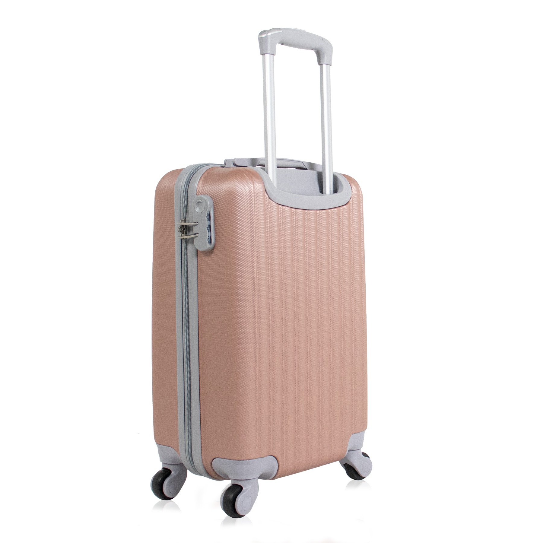 Conjunto de malas de viagem P, M e G Londres Swiss Move Rose - 3