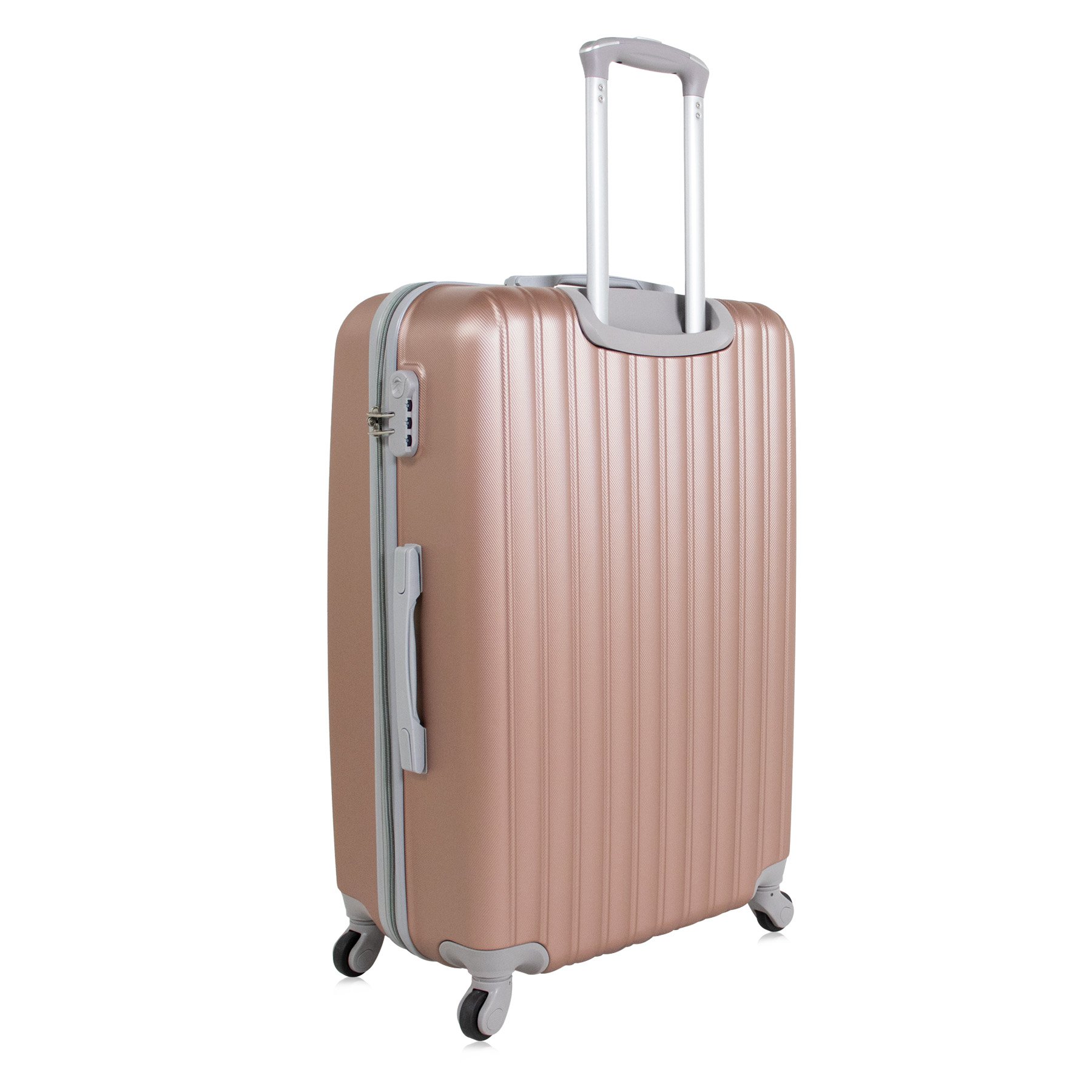 Conjunto de malas de viagem P, M e G Londres Swiss Move Rose - 6