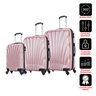 Conjunto de Malas de Viagem P, M e G Dizy Swiss Move Rose - 3