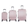 Conjunto de Malas de Viagem P, M e G Dizy Swiss Move Rose - 4