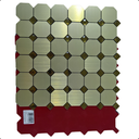 Ver mais imagens de Pastilha Adesiva Aluminio Decoração Banheiro Cozinha Dourado