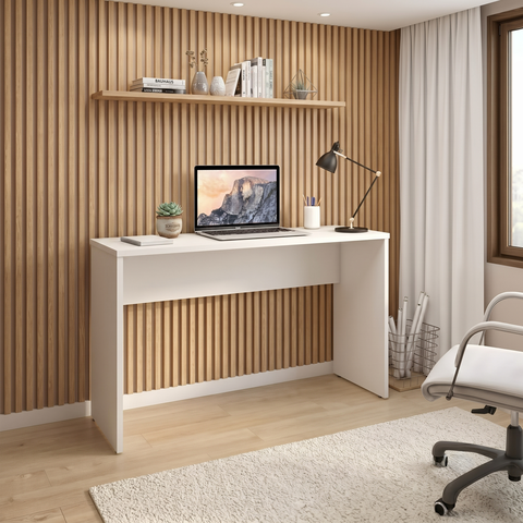 Escrivaninha Retangular Industrial MDF 120cm Smart Yescasa
