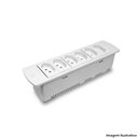 Ver imagem 2 de Caixa Tomada de Embutir 3 Tomadas 10a 3 Hdmi - Escolha a Cor Qtmov Caixa Regua Tomada de Embutir Mov