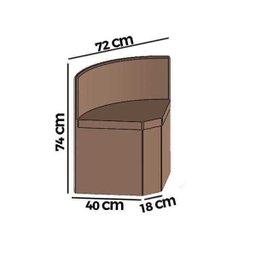 Conjunto Sala de Jantar Mesa Redonda 4 Cadeiras Estofadas Pixel (tampo Branco/tecido Cinza) - 3