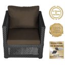 Ver imagem 3 de Mesa e 2 Poltronas Madri Corda Náutica Estofado 9 Trama Preto