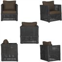 Ver imagem 5 de Mesa e 2 Poltronas Madri Corda Náutica Estofado 9 Trama Preto