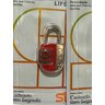 Kit com 5 Cadeado Stam Life Color 25mm Segredo Stam Vermelho - 4