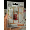 Kit com 5 Cadeado Stam Life Color 25mm Segredo Stam Vermelho - 6