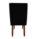 Ver imagem 4 de Cadeira Para Sala de Jantar Lizz Pés Palito Veludo Preto D'Classe Decor