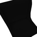 Ver imagem 3 de Cadeira Para Sala de Jantar Lizz Pés Palito Veludo Preto D'Classe Decor
