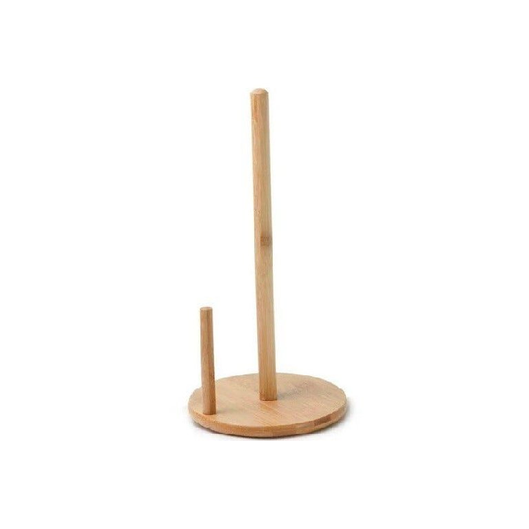 Suporte para Papel Toalha de Bambu