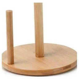 Suporte para Papel Toalha de Bambu - 2