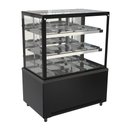 Ver imagem 1 de Balcão Vitrine Estufa 1,00 Metro Prime Preta Pbv10 220v - Venâncio