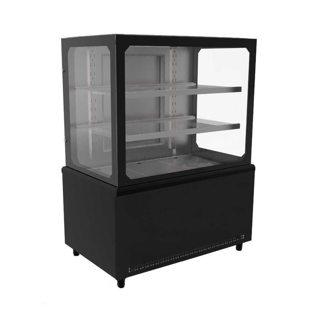 Balcão Vitrine Estufa 1,00 Metro Prime Preta Pbv10 220v - Venâncio - 2