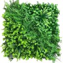 Ver imagem 1 de Painel Jardim Vertical Artificial 100x100cm Planta Decoração