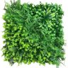 Painel Jardim Vertical Artificial 100x100cm Planta Decoração - 2