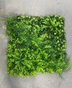Ver imagem 4 de Painel Jardim Vertical Artificial 100x100cm Planta Decoração
