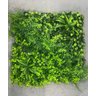 Painel Jardim Vertical Artificial 100x100cm Planta Decoração - 3