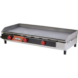 Chapa para Lanches a Gás Profissional FG10 Croydon Chapa para Lanches a Gás 100x40 - 1