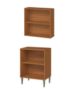 Ver imagem 3 de Kit Multiuso Modulado Luana 2 Peças 70cm Lavanderia - Cinamomo/branco Aramóveis
