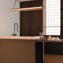 Ver imagem 1 de Luminária Pendente Led Berlím 36w 4000lm Bivolt, Madeira Maciça