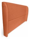 Ver imagem 2 de Cabeceira Liz Luxo Moderna Boucle para Cama Box King 1.95 Terracota