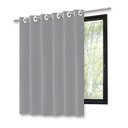 Ver imagem 1 de Cortina Black Out com Ilhos 1,40x1,40:cinza