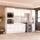 Ver imagem 1 de Cozinha Compacta 250098 5 Peças Amara Branco Politorno Móveis