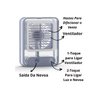 Mini Ventilador de Mesa Pessoal Spray de Água Névoa Portátil - 4