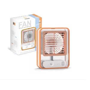 Mini Ventilador de Mesa Pessoal Spray de Água Névoa Portátil