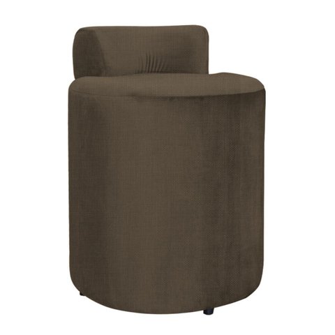 Puff Banquetas Athena Decorativa Linho