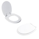 Ver imagem 2 de Assento Sanitário Tampa de Vaso Branco Resina Poliester Village para Bacia Deca