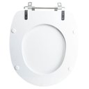Ver imagem 5 de Assento Sanitário Tampa de Vaso Branco Resina Poliester Village para Bacia Deca