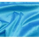 Ver imagem 3 de Cabeceira Império Veludo Azul Tacha Prata Cama Box Solteiro