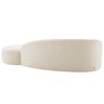 Divã Recamier Orgânico França 140cm Lado Direito Bouclé - 7