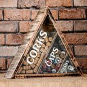 Ver imagem 6 de Quadro Triângulo Porta Rolhas Porta Tampinhas Porta Anel