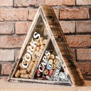 Ver imagem 2 de Quadro Triângulo Porta Rolhas Porta Tampinhas Porta Anel