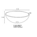 Ver imagem 3 de GABINETE DE VIDRO 40CM AP COM CUBA REDONDA - MARROM EK